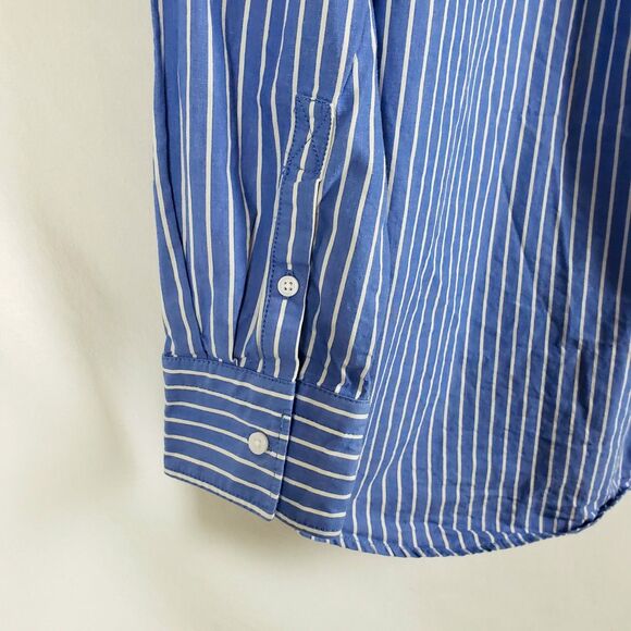 J.Crew Etienne Oversized Shirt Womens M Preppy Scandi Clean Girl Academia - Picture 5 of 10